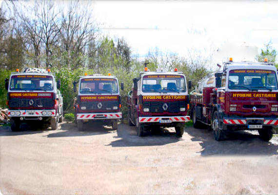 Vidange, curage de fosse septique sur Castres, Puylaurens, Revel, Tarn : Hygiène Castraise.